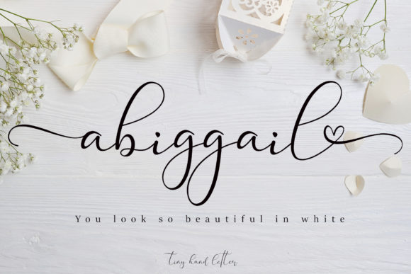 Abiggail Font for Elegant Web Typography