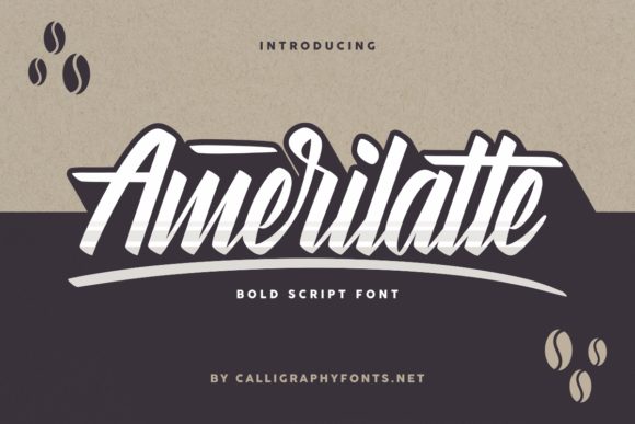 Amerilatte: A Bold Handwritten Font for Editorial Elegance