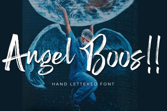 Angel Boos Font: Quirky Script for Memorable Branding and Social Media