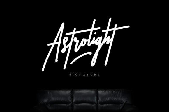 Astrolight: A Handwritten Typeface for Creative Branding Projects