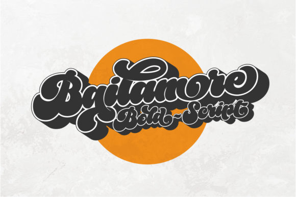 Bailamore Font: A Retro Handwritten Typeface for Editorial Design