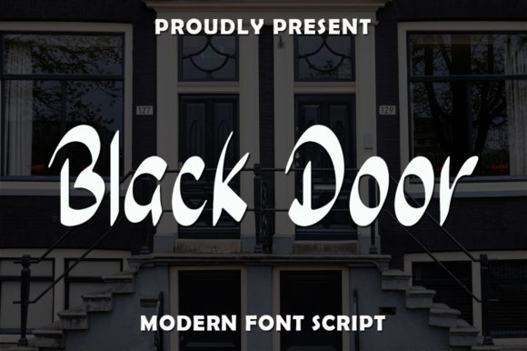 Black Door: A Handwritten Typeface for Editorial Design