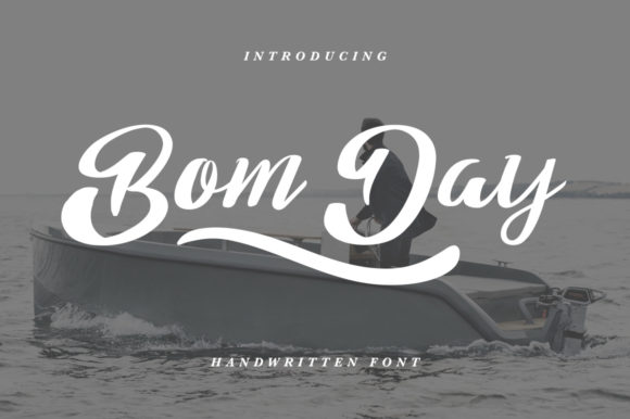 Bom Day Font for Handmade and Creative Design Projects