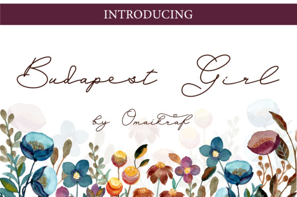 Budapest Girl Font – A Delightful Script for Handmade Creations