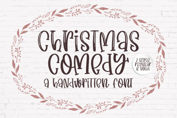 Christmas Comedy: The Quirky Handwritten Font for Festive Campaigns