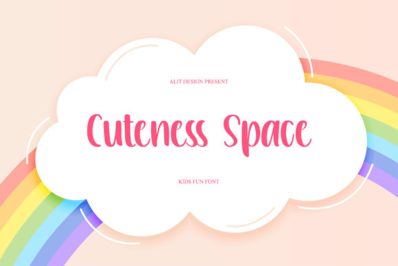Cuteness Space: A Sweet Script Handwritten Font for Joyful Editorial Design