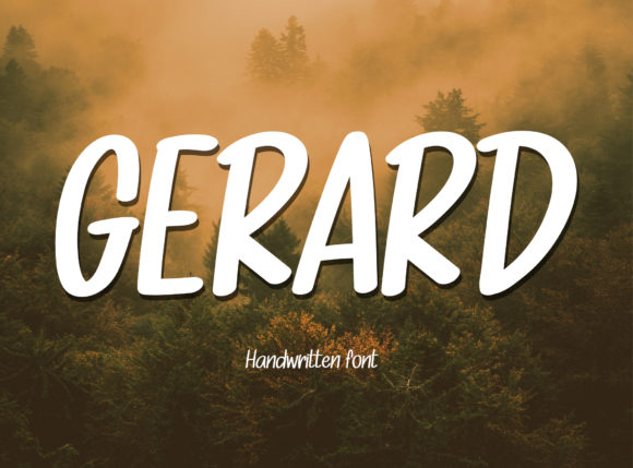 Gerard Font for Small Business Branding and Design