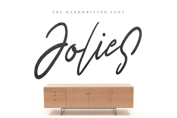 Jolies Font: A Stylish Handwritten Typeface for Crafters