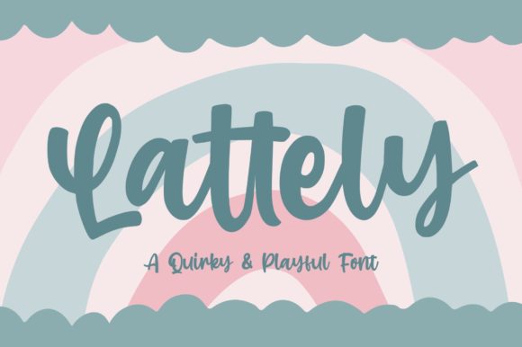 Lattely Font for Playful and Engaging Campaign Design