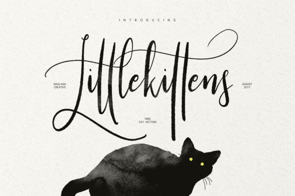 Little Kittens: A Delicate Script Font for Editorial Elegance
