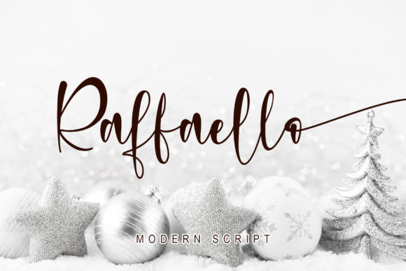 Rafaello Font: A Script Handwritten Typeface for Polished Branding