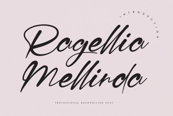 Ragellia Mellinda: A Handwritten Script Font for Beautiful Craft Projects