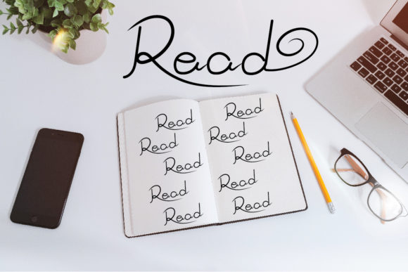 Read: A Sweet Script Handwritten Font for Editorial Design