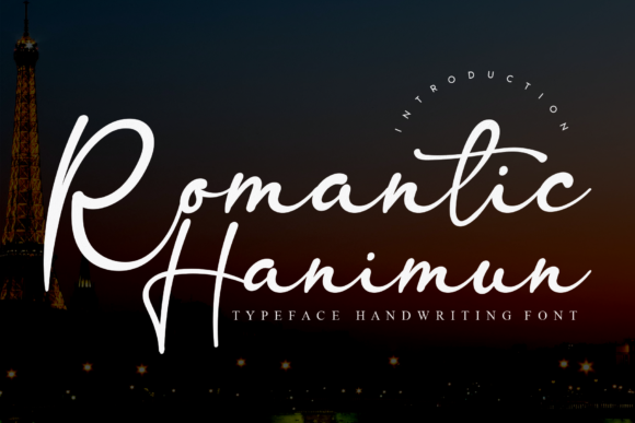 Romantic Hanimun: A Handwritten Font for Elegant Editorial Design