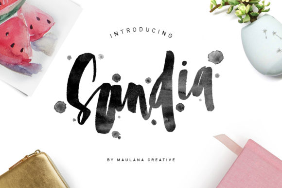 Sandia Font for Polished Branding and Memorable Designs