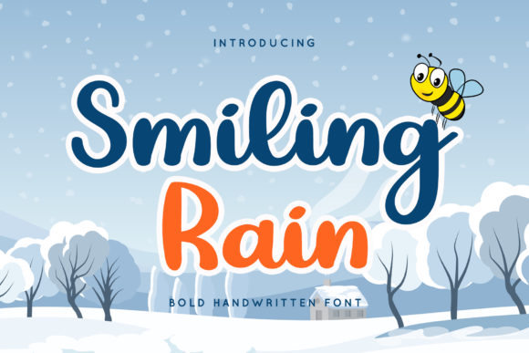 Smiling Rain Font Review for Brand Designers