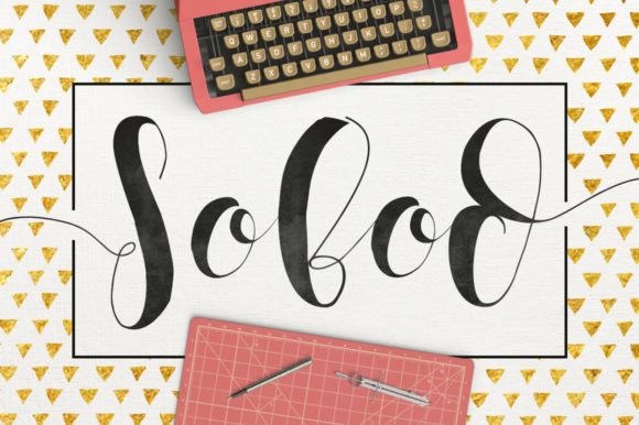 Sobod: A Handwritten Font for Modern Branding and Web Design