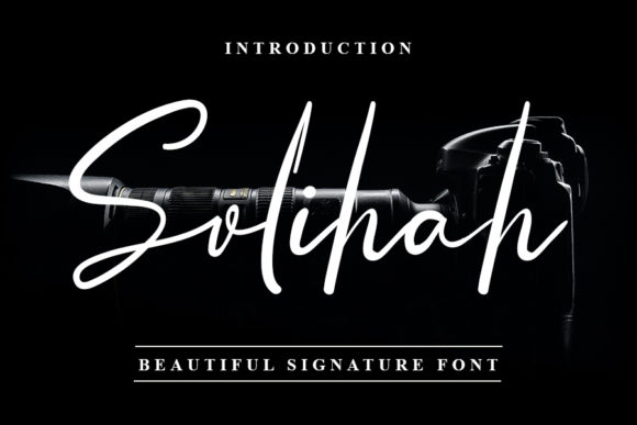 Solihah Font: A Sweet Script for Your Handmade Creations