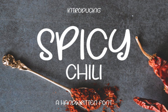 Spicy Chili Font: A Handwritten Script for Polished Branding