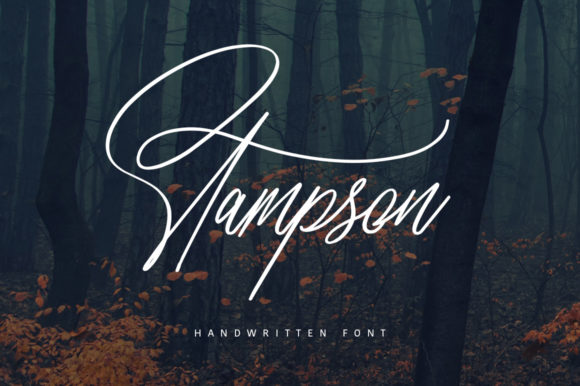 Stampson Font: A Refined Script for Editorial Design